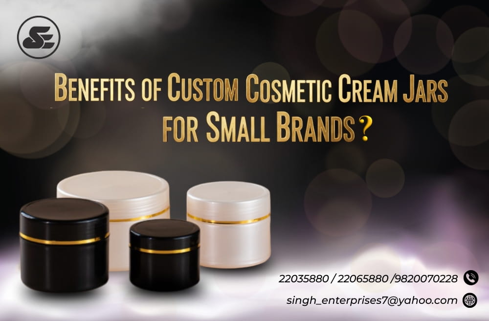 custom cream jars for small brands